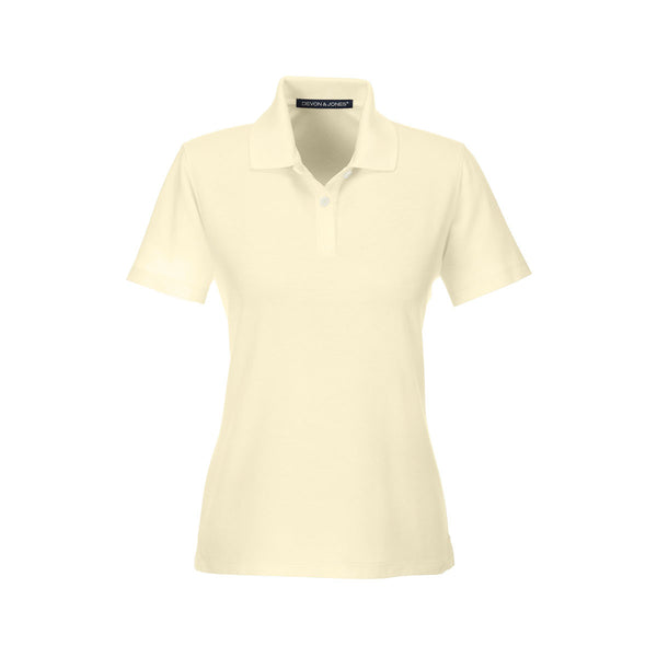 Devon & Jones Women’s Transparent Yellow Drytec 20 Performance Polo