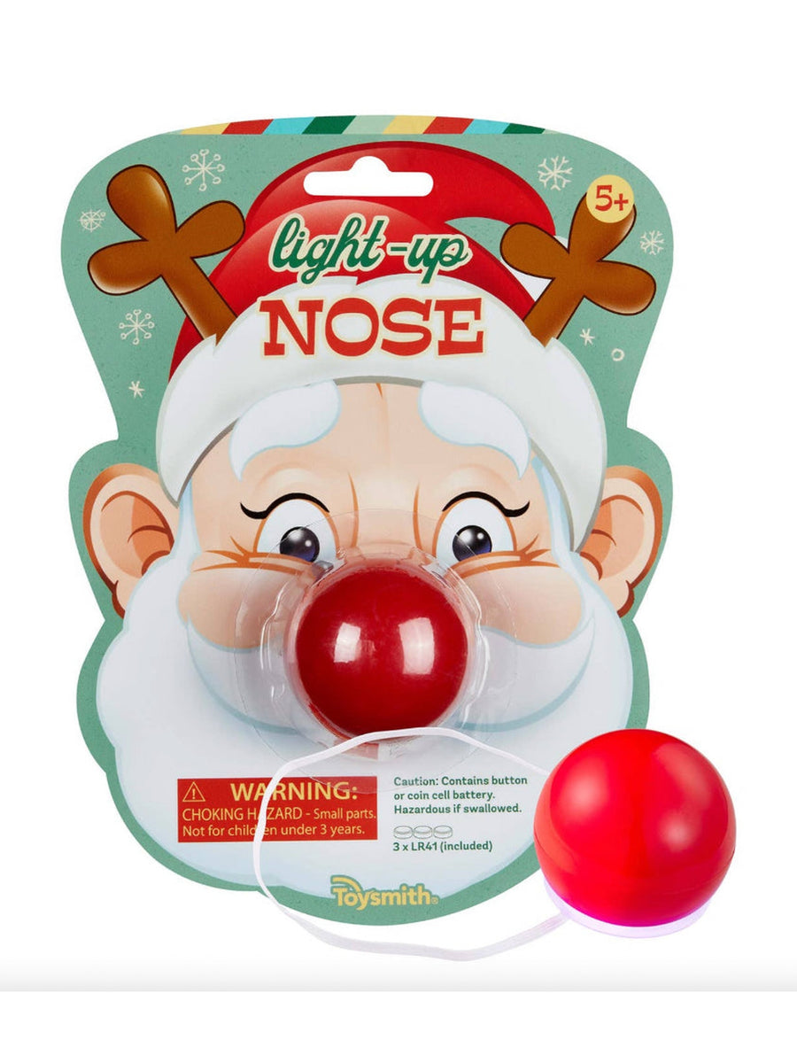 Light Up Santa Nose