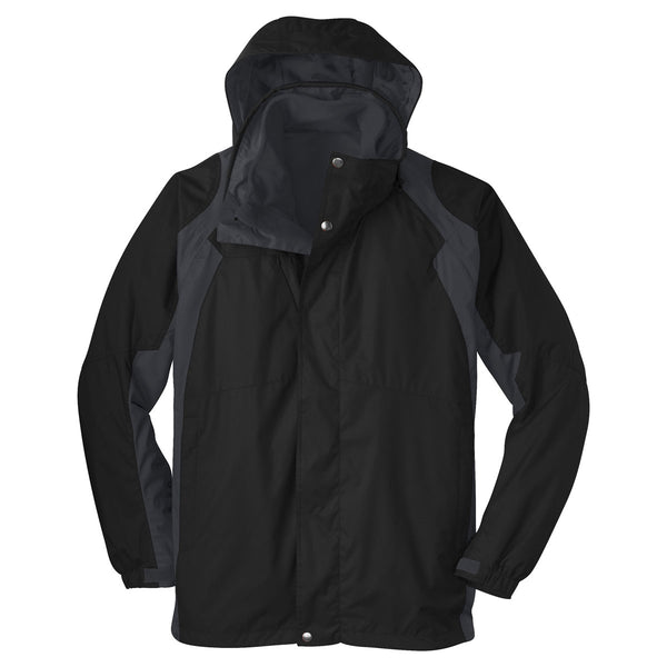 Port Authority Men’s Black/Ink Grey Ranger 3-in-1 Jacket