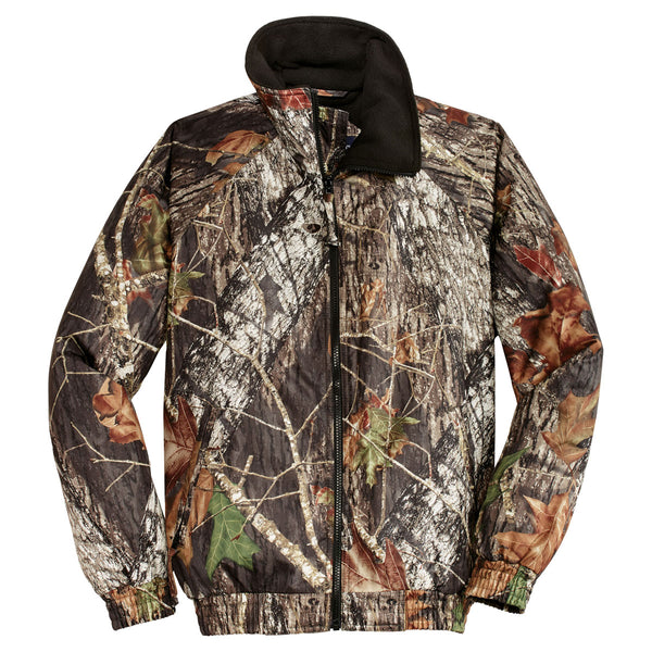 Port Authority Men’s Mossy Oak New Break-Up/Black Mossy Oak Challenger Jacket