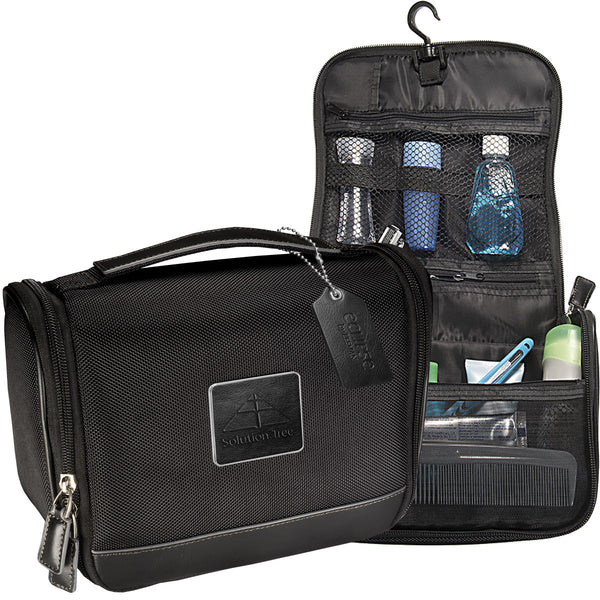 Leeman Black Eclipse Toiletry Bag