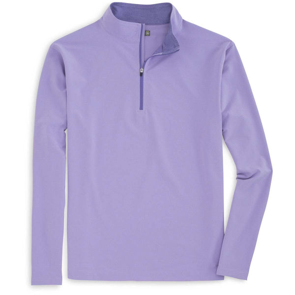 Peter Millar Men’s African Violet Werth Stretch Woven Half Zip