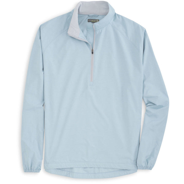 Peter Millar Men’s Seafoam Geneva Melange Windbreaker