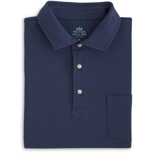 Peter Millar Men’s Atlantic Seaside Wash Polo