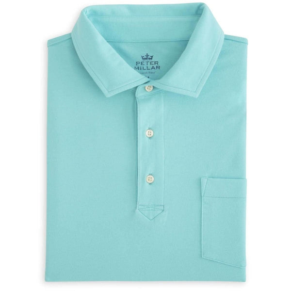 Peter Millar Men’s Beach Glass Seaside Wash Polo