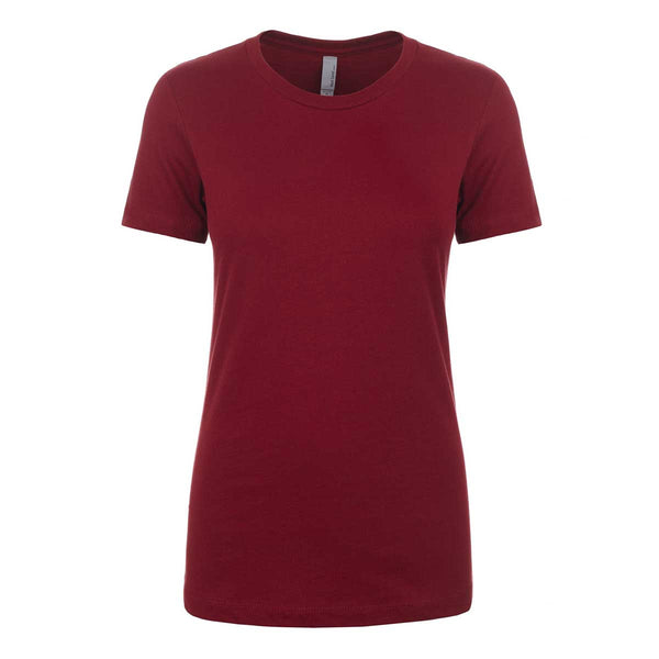 Next Level Women’s Scarlet Ideal Short-Sleeve Crew Tee