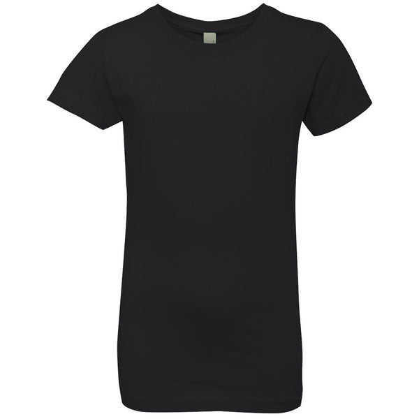 Next Level Girl’s Black Princess Tee