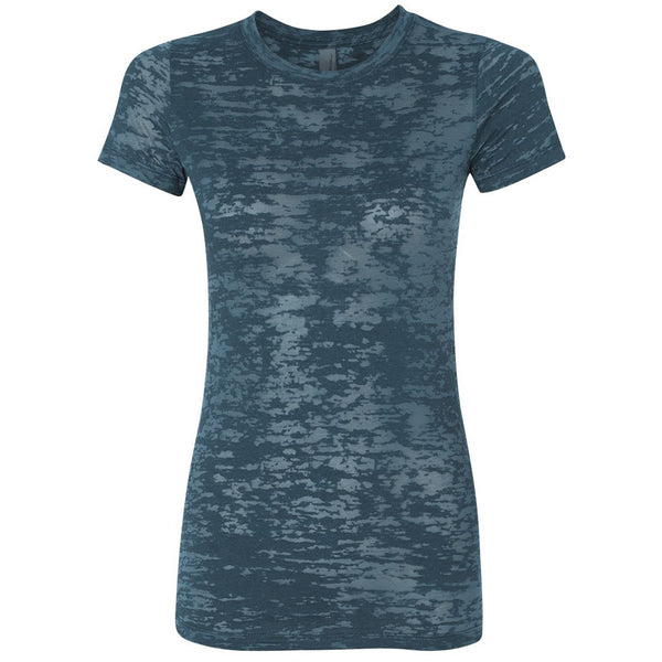 Next Level Women’s Indigo Burnout Tee