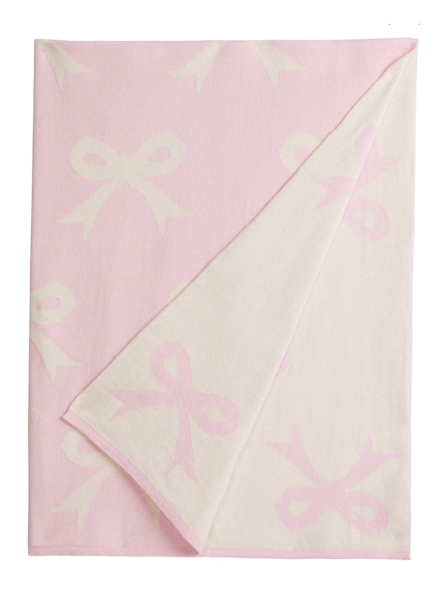 Nursery Blanket – Pink Bow