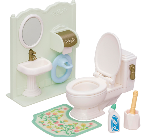 Calico Critters – Toilet Set