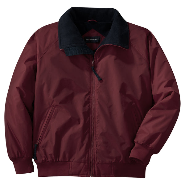 Port Authority Men’s Maroon/Black Tall Challenger Jacket