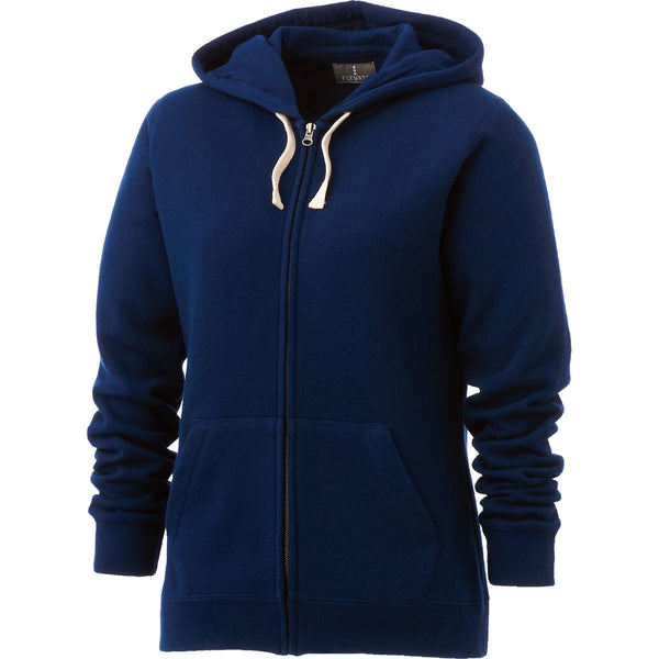 Elevate Women’s Vintage Navy Huron Fleece Full Zip Hoodie