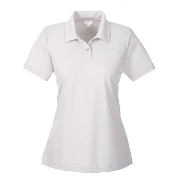 Team 365 Women’s Sport Silver Command Snag-Protection Polo