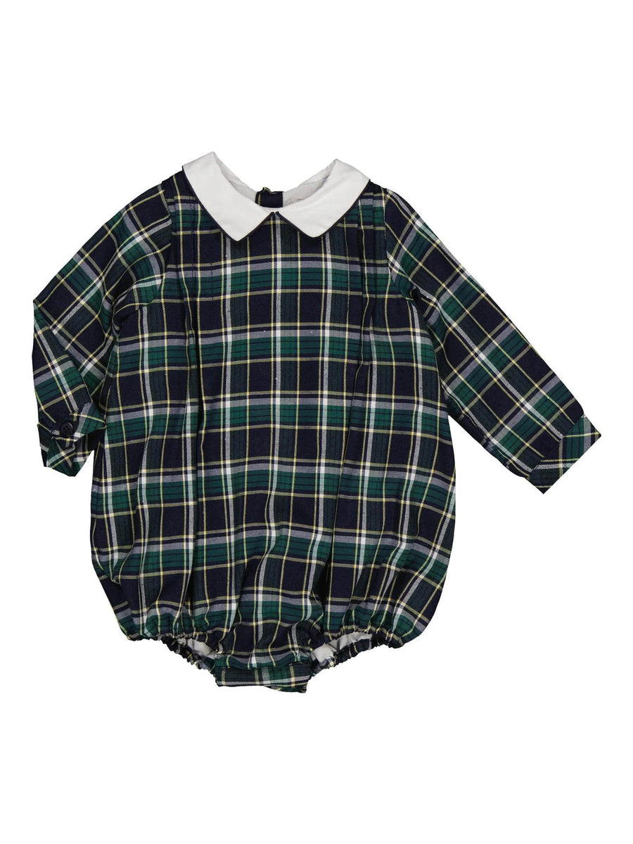 Colin Bubble – Blue & Green Tartan