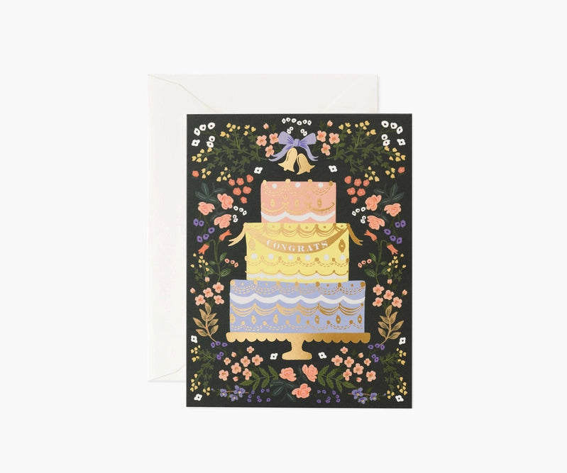 Rifle Paper Co. – Woodland Wedding Cake Card