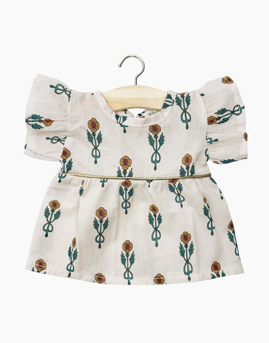 Minikane – Daisy Cotton Dress – Nordic Flowers