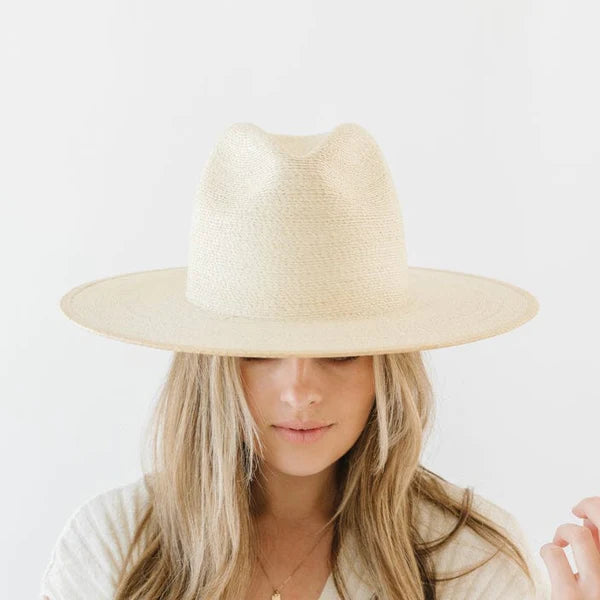 Gigi Pip – Cove Wide Brim Straw – Natural