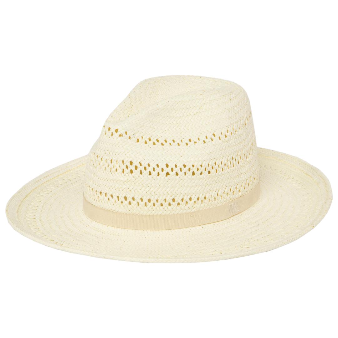 San Diego Hat Company – Straw Fedora – Ivory