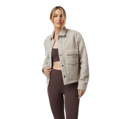 Vuori Women’s Sycamore Cropped Shirt Jacket